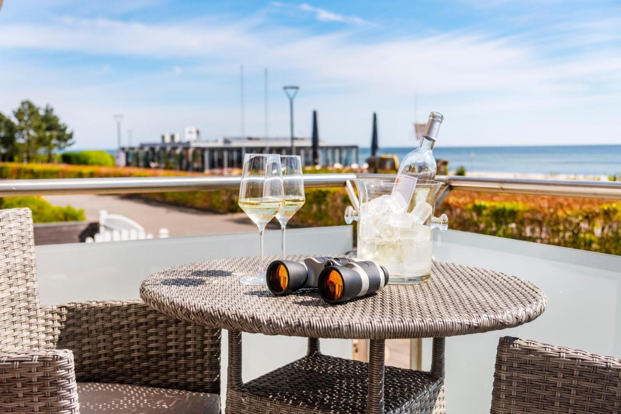 Büngers - Mein Refugium am Meer - Das Aparthotel mit Saison- Strandkorb Strande Exterior foto